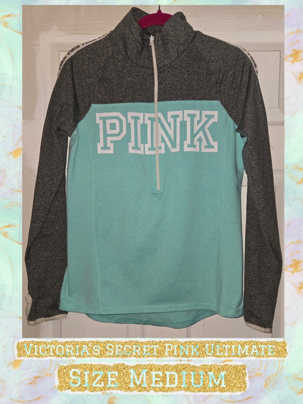 PINK Victoria's Secret Ultimate LS Sz M